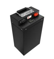 Pacote de bateria de lítio recarregável de 60V 40Ah para motocicleta Rickshaw Tuk Tuk Veículo de energia verde