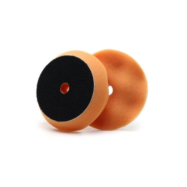 4 Inch Orange Waffle Fine Polishing Foam Pad For ROTARY POLISHERS