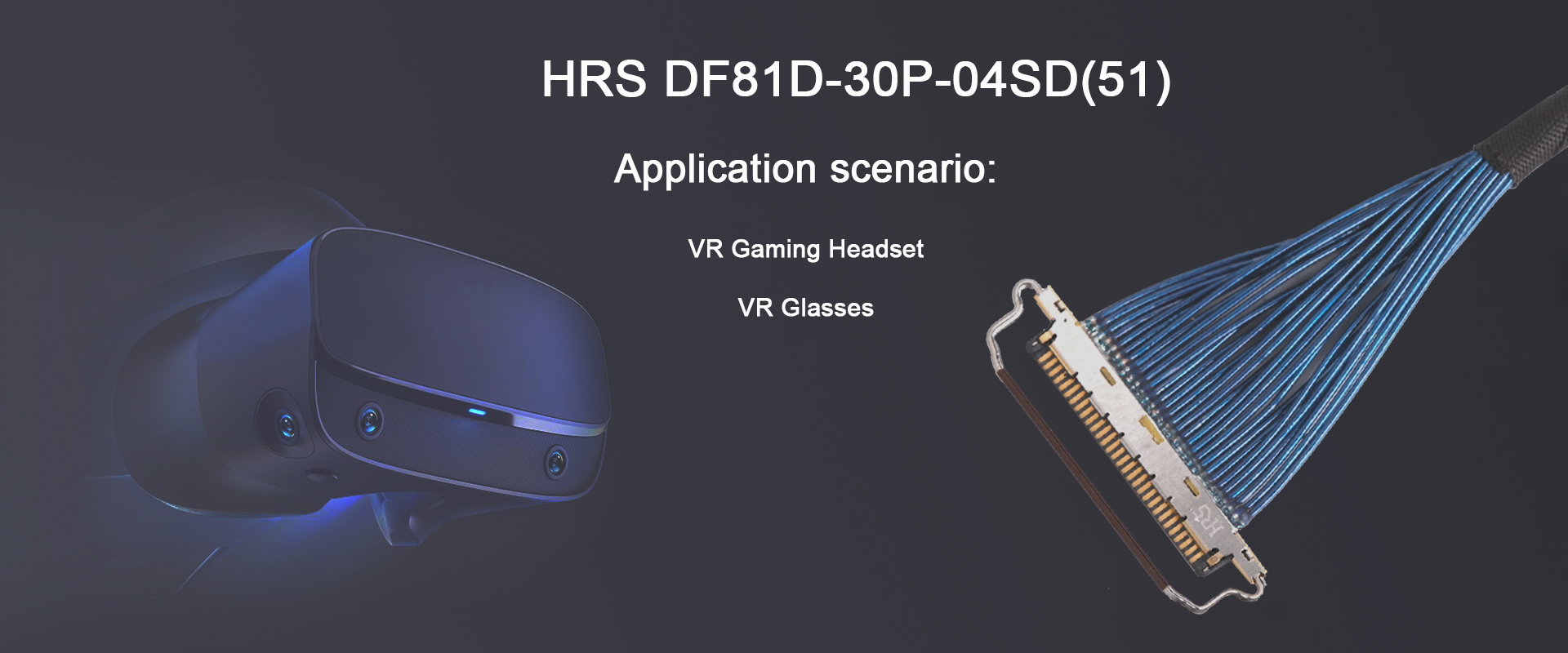 Тангаж кабеля 0.4mm контактного разъема DF81 30P SHL 30S Lvds 30 к микро- коаксиальному