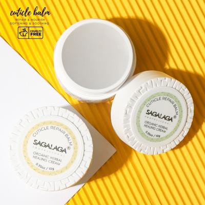 Cuticle Balm Custom Logo Moisturizing Cuticle Cream for Dry Skin Nail Care Tools Nail Repair Strengthener 10g