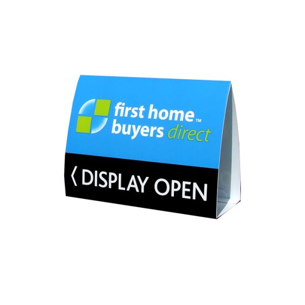 Shopping Mall Roster Sign Corflute Bollard Signs 2mm-12mm Thick