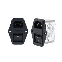 O filtro 250VAC 10A de YB11C1-10 A-Q Power Entry Module obstrui dentro EMI Filter
