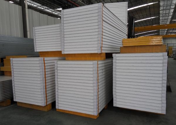 Clean Room Wall Color Steel Fire Retardant EPS Sandwich Panel