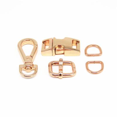 Alloy 16mm Key Dog Leash Buckles 20mm Rope Accessory Metal Hook Buckles