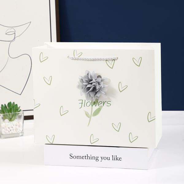 Blossom Delight 3D Single Flower Gift Bag Collection Premium Floral Packaging