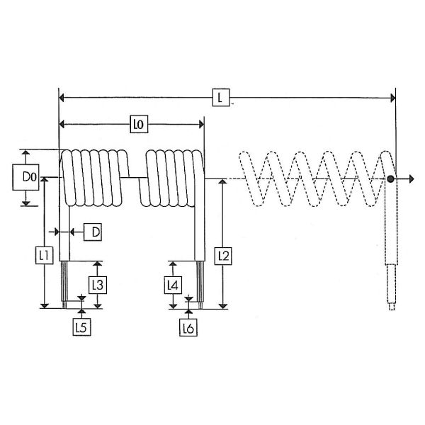 Plutônio 4M Telephone Spiral Cable do revestimento para equipamentos eletrônicos