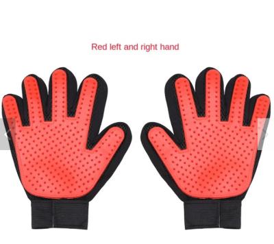 60g Cat Hair Remover Mitt Enhance Pet Grooming Glove With Tips