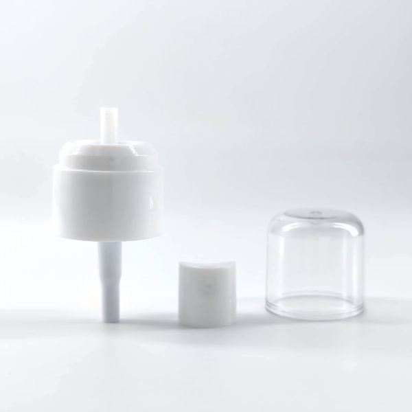 20mm 20/410 Double Wall Mist Spray Head Pp Fine Mist Sprayer With Clear Cap