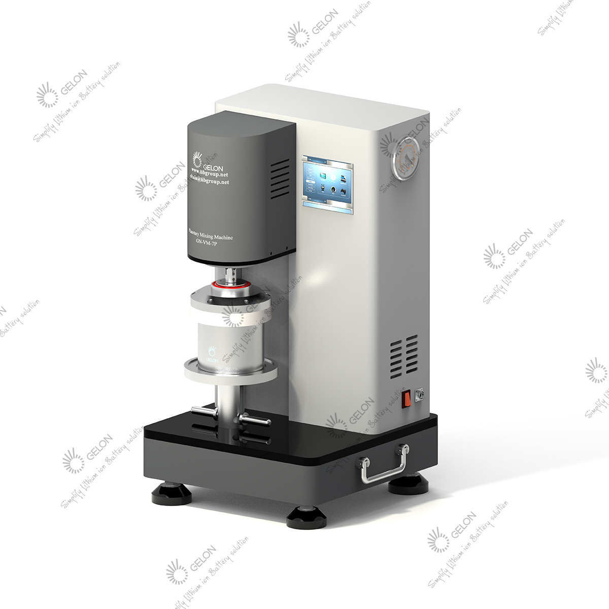 Precision Laboratory Mixing Machine with Multi-segment Speed Control and Built-in Vacuum Generator for High-Efficiency Lithium Battery Slurries