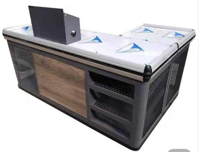 таблица кассира счетчика кассира супермаркета 850mm белая для магазина