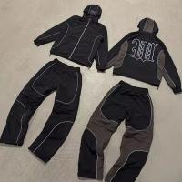 Chándal de nailon con cremallera desmontable y reflectante ligero de 3 m para hombre, chaqueta cortavientos de nailon, pantalones deportivos de nailon, chándal