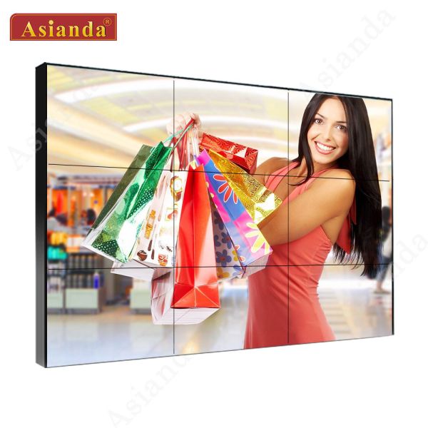 55inch LG 0.88mm Ultra Thin LCD Video Wall PAL/NTSC/SECAM Narrow Bezel LCD Video Wall HDMI Video Wall Display