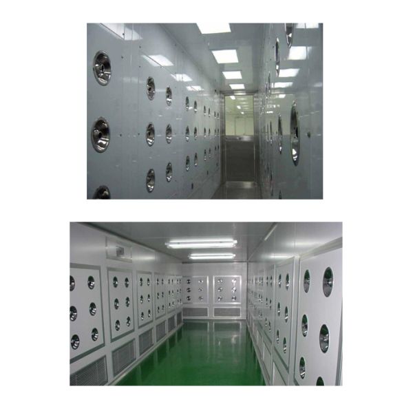 Customized Clean Room Modular Air Shower Tunnel With Blower Internal