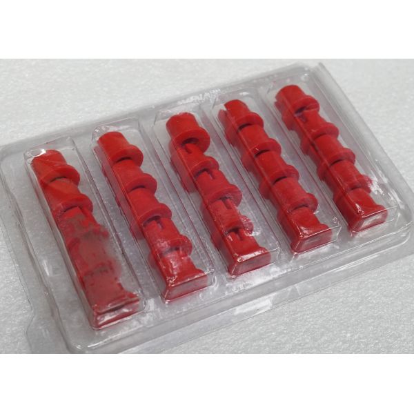 Ceramic Nozzle for Sanitation Vehicles – Red, Fits Sweeper Disc Suction Nozzles, for Road Sweeper Water Mist & Dust Suppression