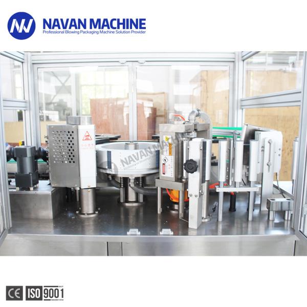 Automatic Glass PET Bottle Labeling Machine For OPP Hot Melt Glue Label Sticker