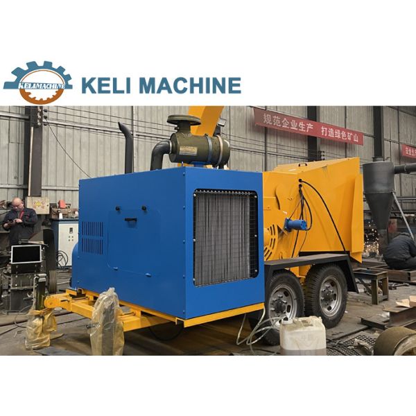 Trituradora de la rama con el cuchillo dinámico 3pieces y el cuchillo fijo 1piece