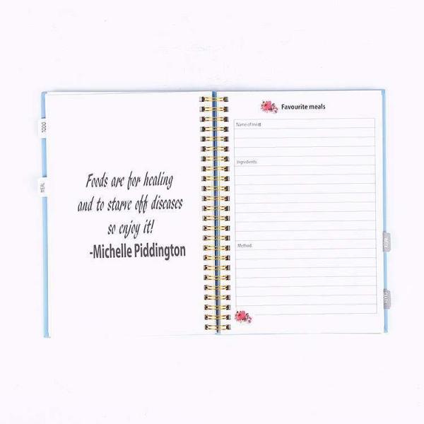 Pocket Size Diary Schedule Planner Notebook Bleed Free Spiral Binding