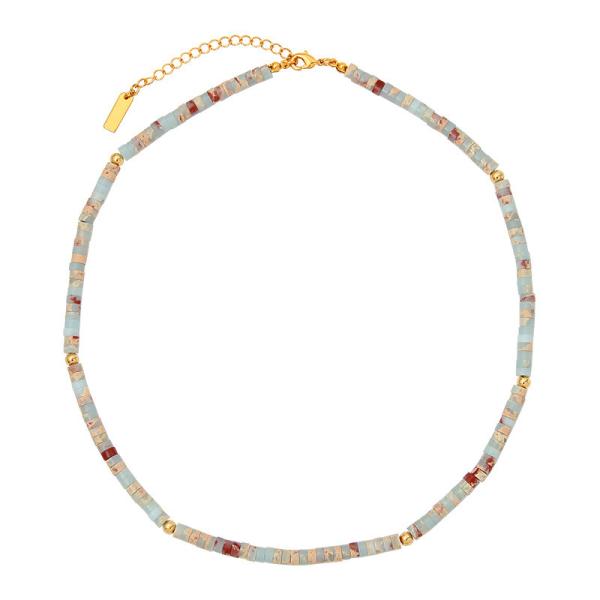 Stylish Boho Bead Necklace for Holiday Wear