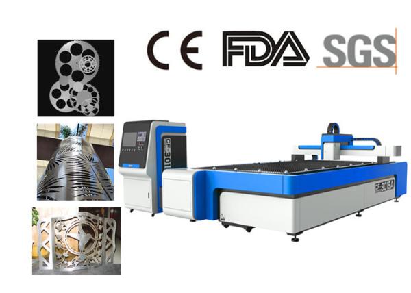 Metal Laser Cutter / CNC Laser Metal Cutting Machine 3000X1500 Mm Max Working Size
