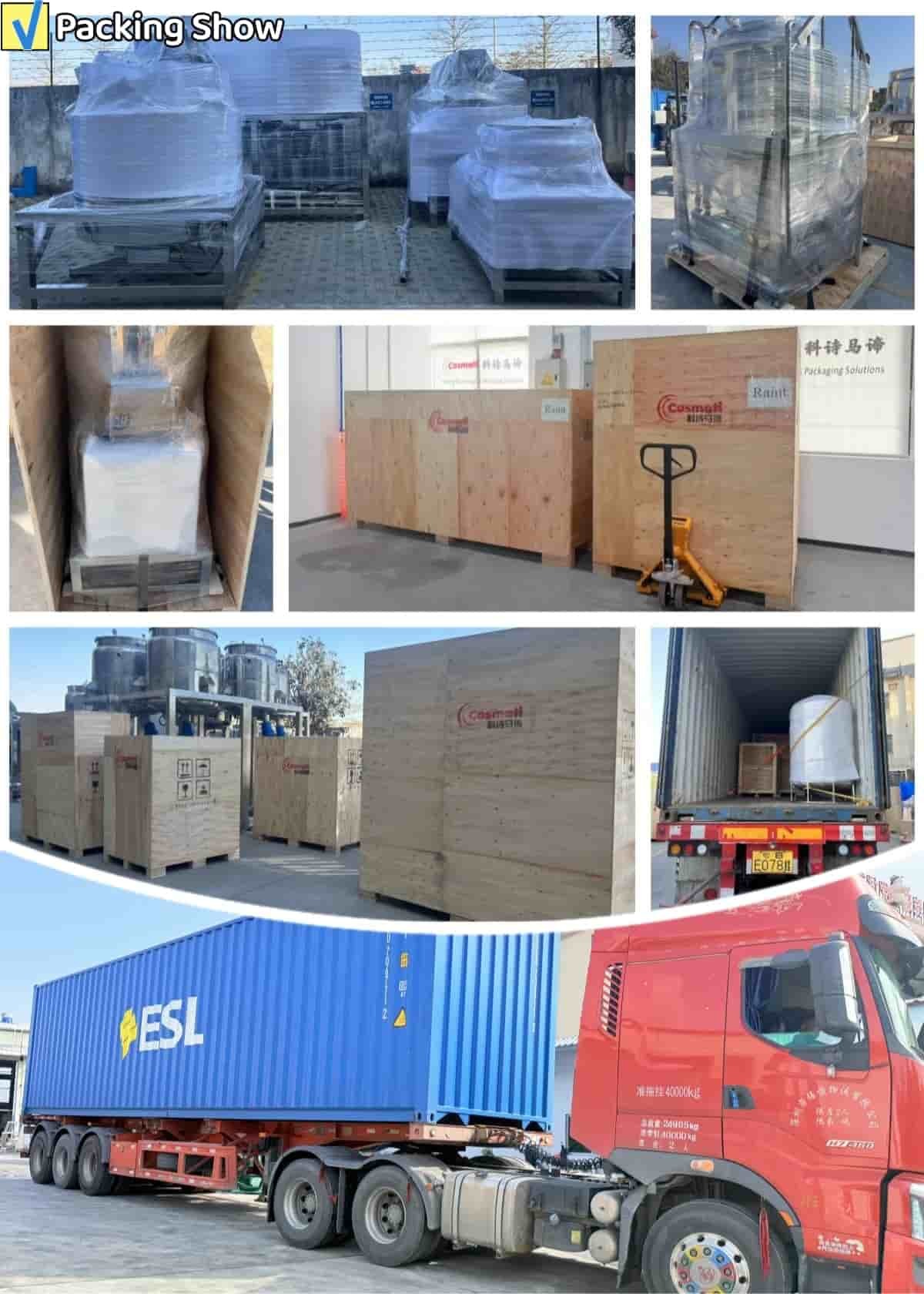 Automatic Servo Piston Filling Capping Labeling Line for Shampoo Cream Lotion