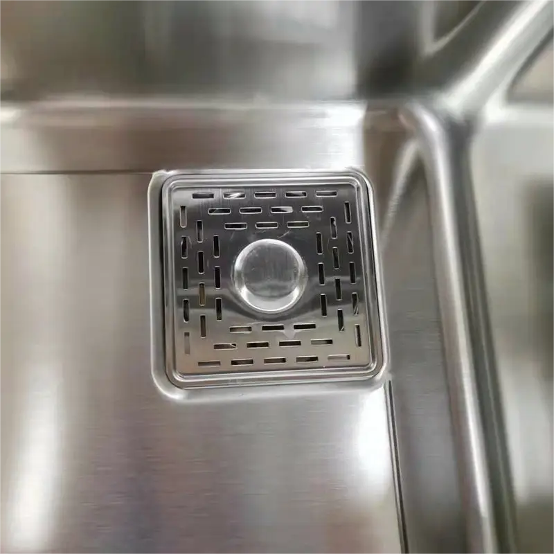 Factory Send Durable Stainless Steel Handmade Sink Topmount Pressed Drawn Vietnam China Sink