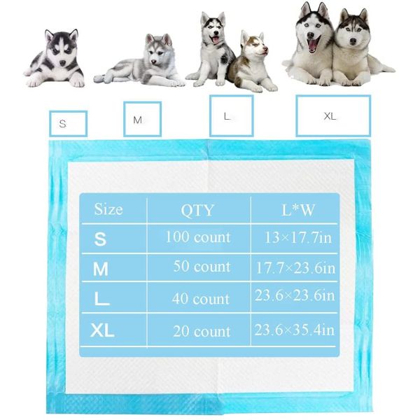 S&J Dog Cat Super Absorbent Pet Training Pads Puppy Pee Pad Disposable Pet Potty Pet Pad OEM