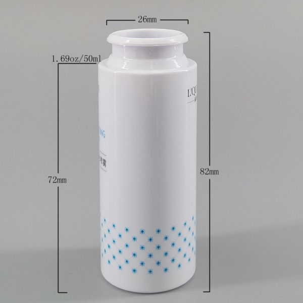 White PET 111mm 1.69oz Cosmetic Spray Bottles