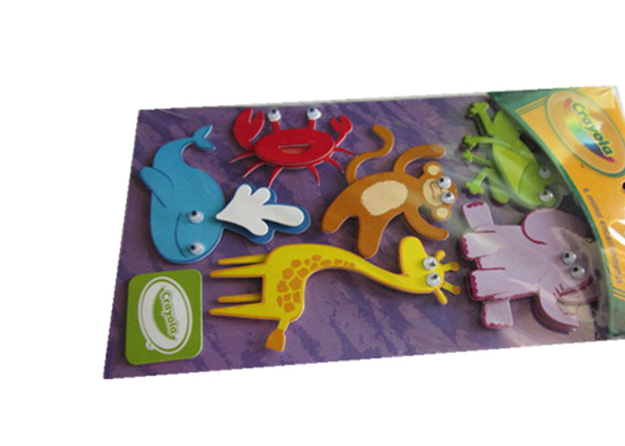 приукрашивания 3D умирают отрезанные бумажные стикеры 12*7cm Eco дружелюбное