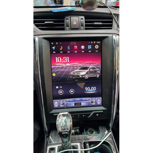12.1 polegadas de rádio multimídia de carro para Toyota Mark X 2010-2017