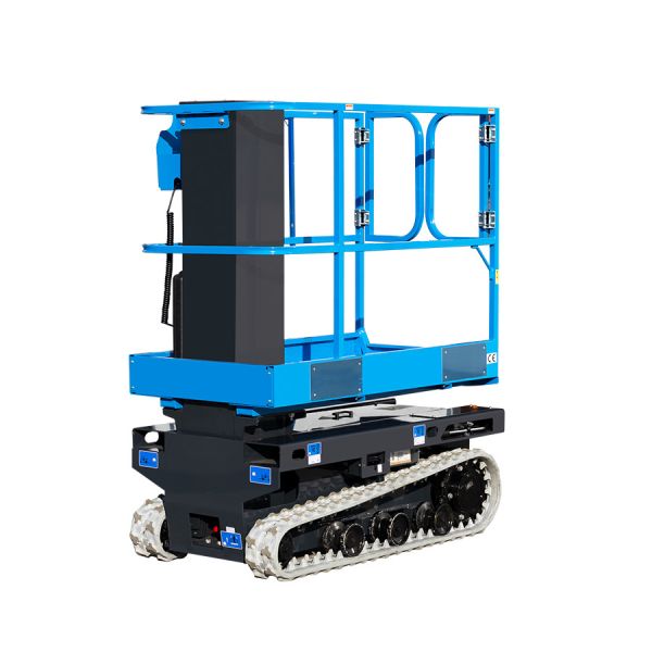 Self Propelled Vertical Electric Mast Boom Lift Platform Cherry Picker Equipment 6M