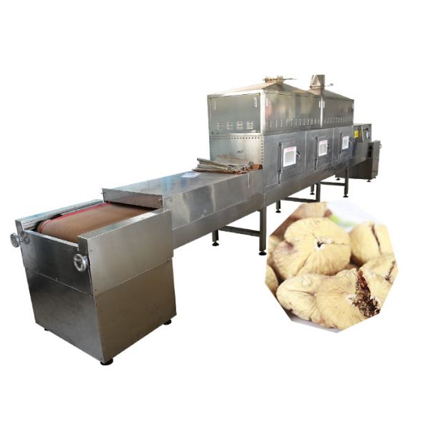 Tunnel Structure Pet Food Dehydrator Microwave Drying Sterilization Machine