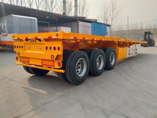100-ton Load Capacity Semi-Trailer for Heavy-Duty Transport Vehicles and Trucks