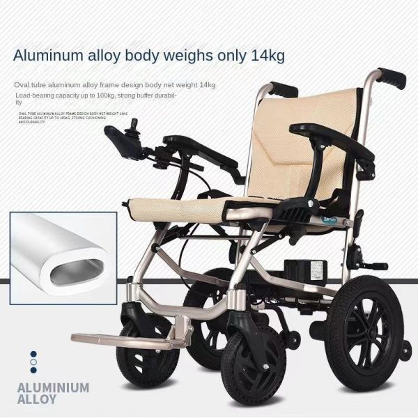 Medical Cushion Portable Stand up Wheelchair Trolley with Detachable Breathable Pad