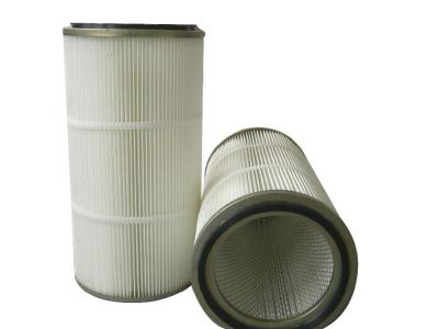 99% Dust Collector Filter Cartridge 0.5-20um For Shot Blasting Machine