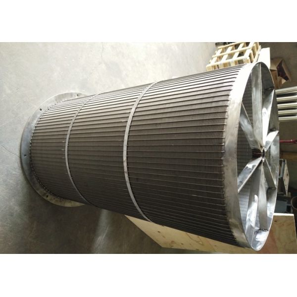 Corrosion Resistant Rotary Screen Drum For Sewage / Wastewater Treatment