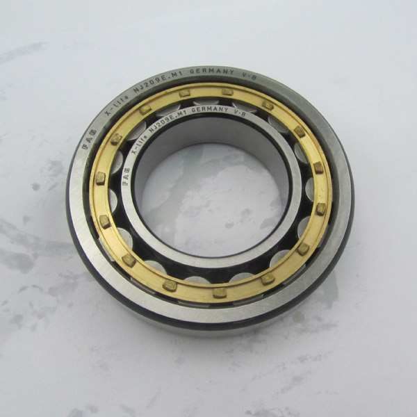 ABEC-5 Steel Cage Cylindrical Roller Bearing  FAG NJ 206 For Speed Reducers