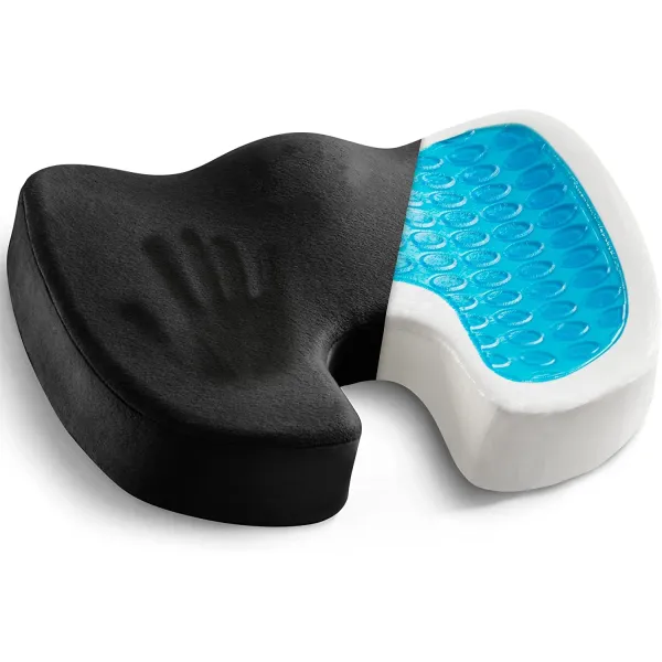 Gel Cool Enhanced Memory Foam Seat Cushion For Office Chair is customized Yes Home Seat