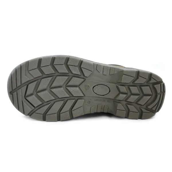 Chaussures de sécurité d'hiver en cuir authentique étanches chaudes pour le travail hommes