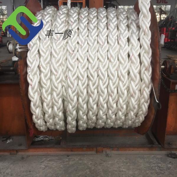 60mm 8 strand Polyamide rope nylon rope for ship mooring