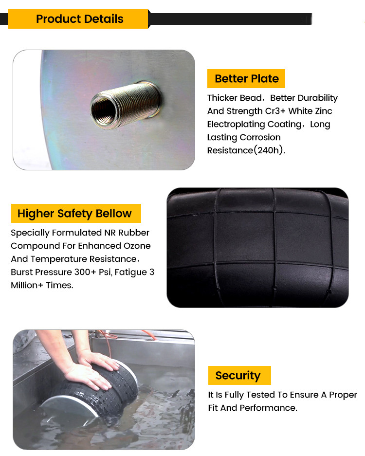 Amortiguación de aire con resorte posterior del elemento YH 2002-2011 de Honda para la suspensión del aire