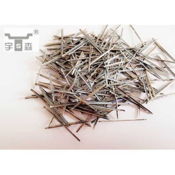 SS316 Industrial Steel Fiber Melt Extracted Type Improve Refractories Performance