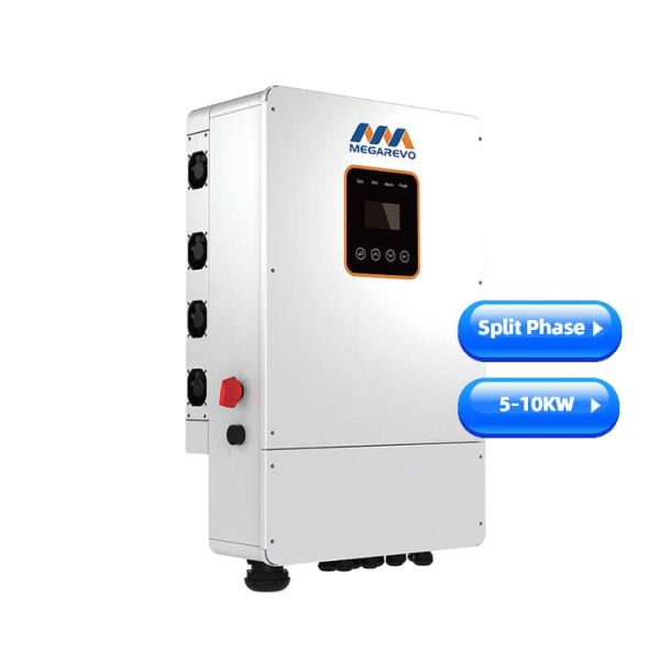 Megarevo American US ESS 12KW 15KW 16KW Split-phase Hybrid Inverter R5/6/8/10/12/16KLNA 48V Megarevo Inverter