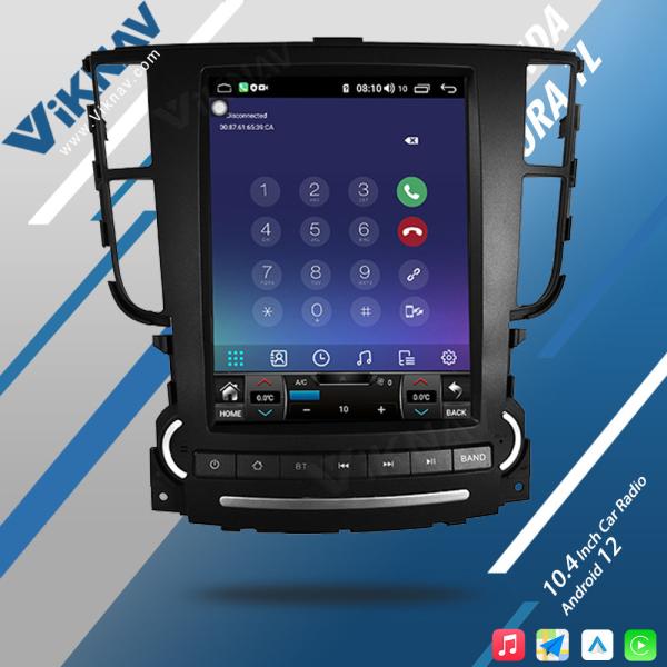 2 Din 2006-2018 Acura TL Honda Tesla Screen Car Radio GPS Navegação Carplay