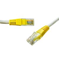 Casaco azul do cobre do cabo de remendo CAT6 do cabo da rede 23AWG 99,9% Oxygeen