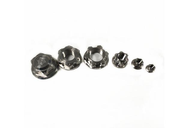 Grade 5 Titanium Nuts And Bolts Axle Nut Flanged Motorcycle M16 Thread Pitch