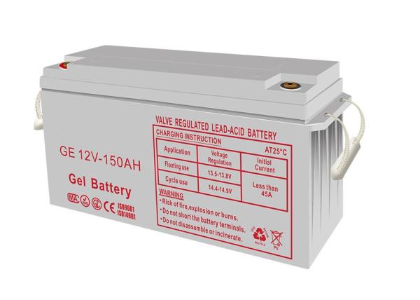 12V 150AH Gel Solar Battery , Sealed Lead Acid Gel Battery Communication Power Supply