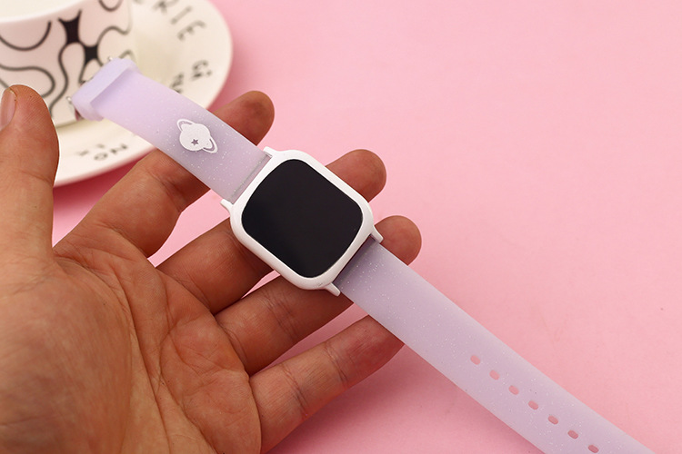 Вристбанд выдвиженческого дозора силикона квадрата подарка красочный резиновый для Унисекс