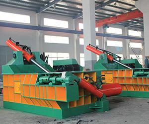 Film Packing Hydraulic Metal Baler Scrap Metal Handling Equipment Reducing Transportation Cost