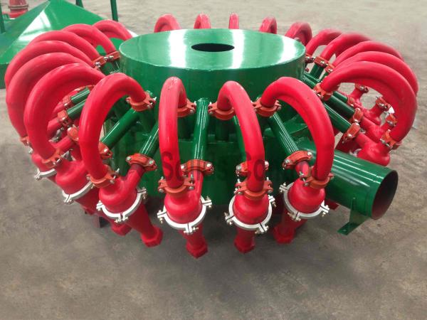 320m3/H Large Capacity Mud Cleaner With 20pcs Desilter Cyclone 3pcs Desander Cyclone