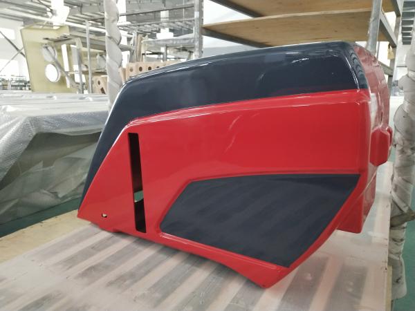 Standard Size Fiberglass Tractor Parts Fiberglass Engine Cover ISO9001